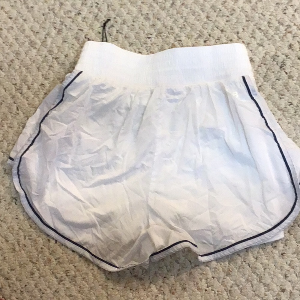 White athletic shorts